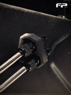 Fulco Performance AN Bulkhead Mounting Bracket - Installed view